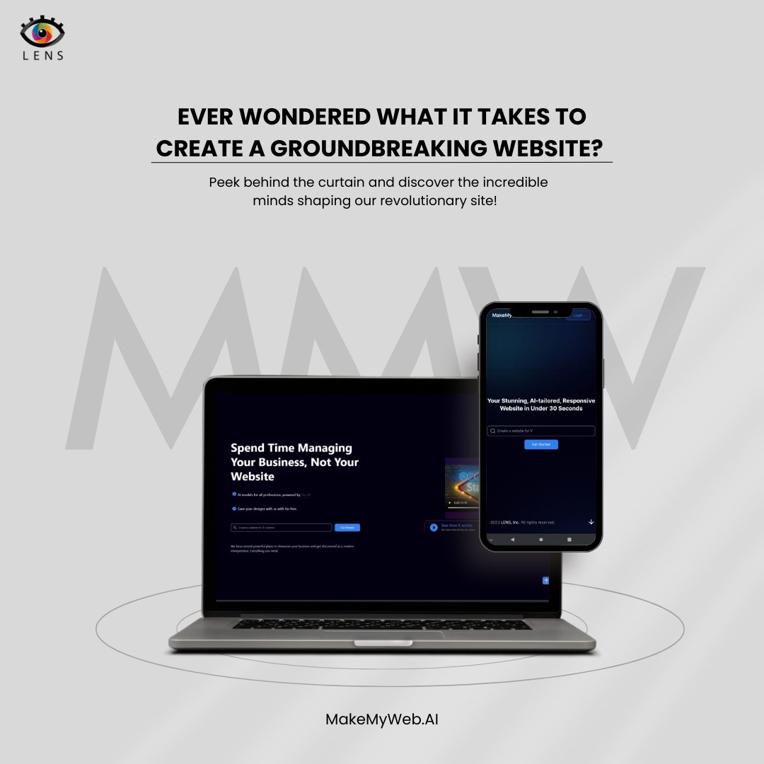 LensCorporation's tweet image. Dive deep into the minds crafting the next-gen web experience! Get an exclusive peek behind the curtain of our groundbreaking website.
#webdev #codinggenius #sitecreation #techinnovation #websitebuilders #digitalgenius #makeinindia #usatech