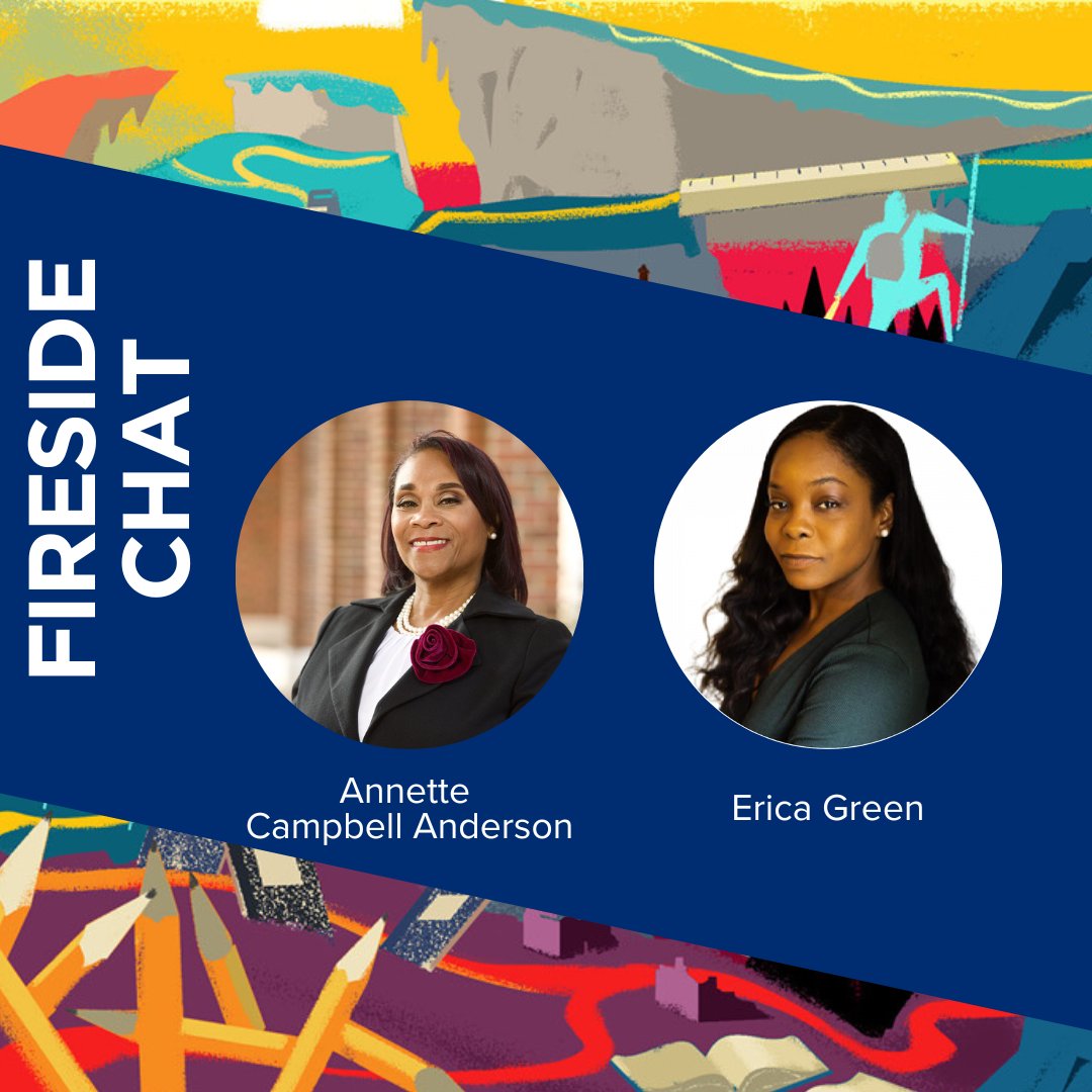 Exciting start to Day 2 at #SuburbanUrban conference! Join the fireside chat with renowned experts: Pulitzer Prize-nominee Erica Green & 2023 AERA Outstanding Public Communication of Education Research Awardee Annette Campbell Anderson. 🎙️ Tune in live: video.ibm.com/channel/NKX6c7…