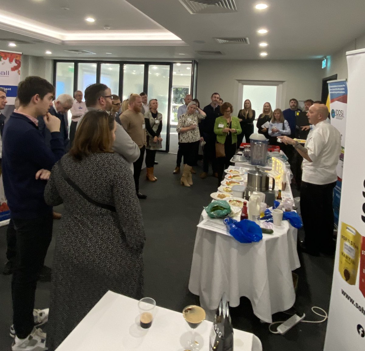 <a href="/andrewcullum/">andrew cullum</a> from @FourSeasonsHCUK gives a practical <a href="/iddsi_org/">IDDSI</a> demonstration <a href="/NACCSOUTHEAST/">South East Region</a> Winter Seminar, inspiring #carecatering delegates