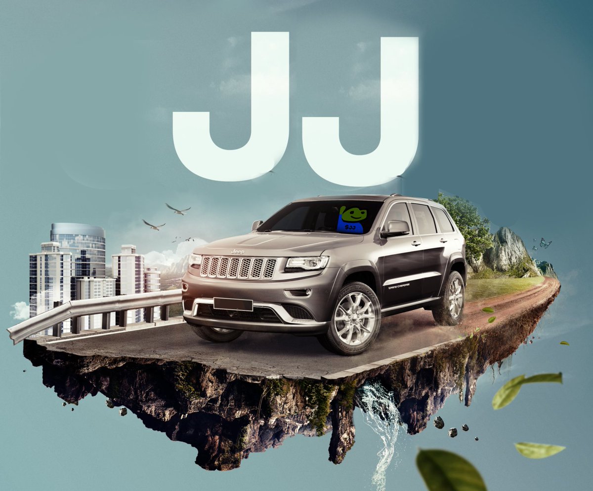 jjmojixyz's tweet photo. JM, $JJ GOING MAINSTREAMJJ 🌞

SPOTTED IN A JEEP ADVERTISEMENT 👀

THE TICKER IS $JJ 🐸 https://t.co/mINmeWgUvB