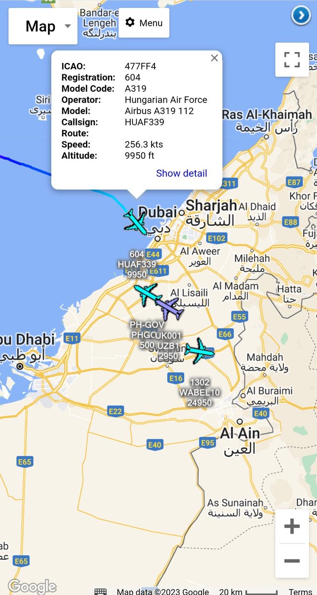 scan_sky's tweet photo. More Leaders Inbound To The #COP28UAE Summit.

Govt Of Uzbekistan 🇺🇿 - 787-8 - #UK001 - #UZB1 - President Shavkat Mirziyoyev.

Hungarian Air Force 🇭🇺 - A319-112 - 604 - #HUAF339 - President Katalin Novák

#JASDF 🇯🇵 - 777-300ER - 80-1111 - #JF001 - Prime Minister Fumio Kishida. https://t.co/G5LRnTfl5d