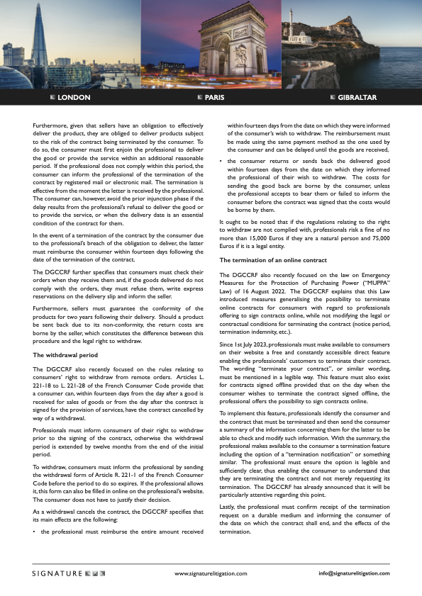Signature Litigation tweet media
