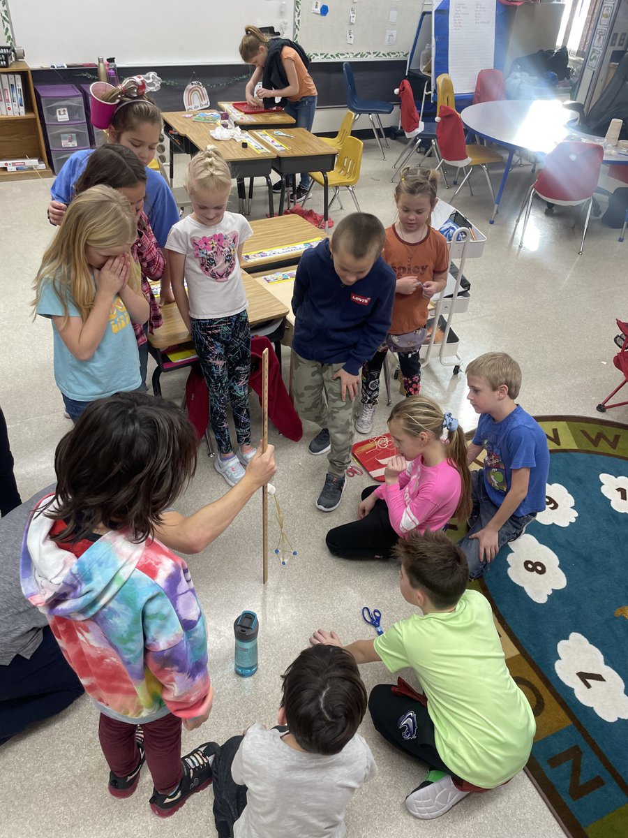 Our Grade 2-3 Class is learning about forces and structures. Yesterday, they completed a STEM challenge to see who could build the tallest spaghetti-stick tower that supports the weight of a marshmallow.

Great job!