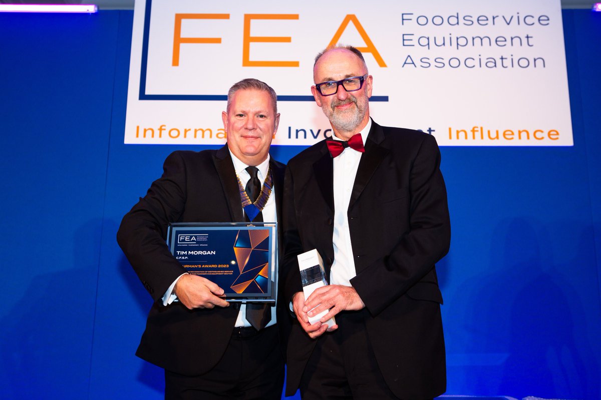 ‘Chuffed to bits’ foodservice PR wins FEA award Tim Morgan recognised for his contribution to the foodservice equipment industry publicityworks.biz/2023/11/chuffe…