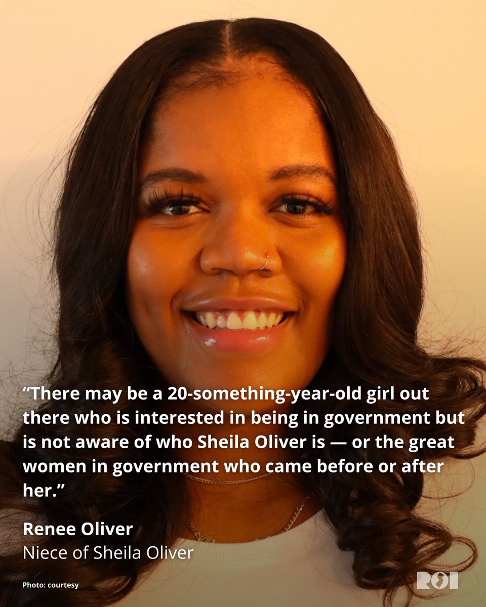 Renee Oliver, the niece of the late Lt. Gov. Sheila Oliver, announced Monday that the family is creating an organization to honor her legacy and carry forward her mission of supporting the underserved. bit.ly/3N8NbSl