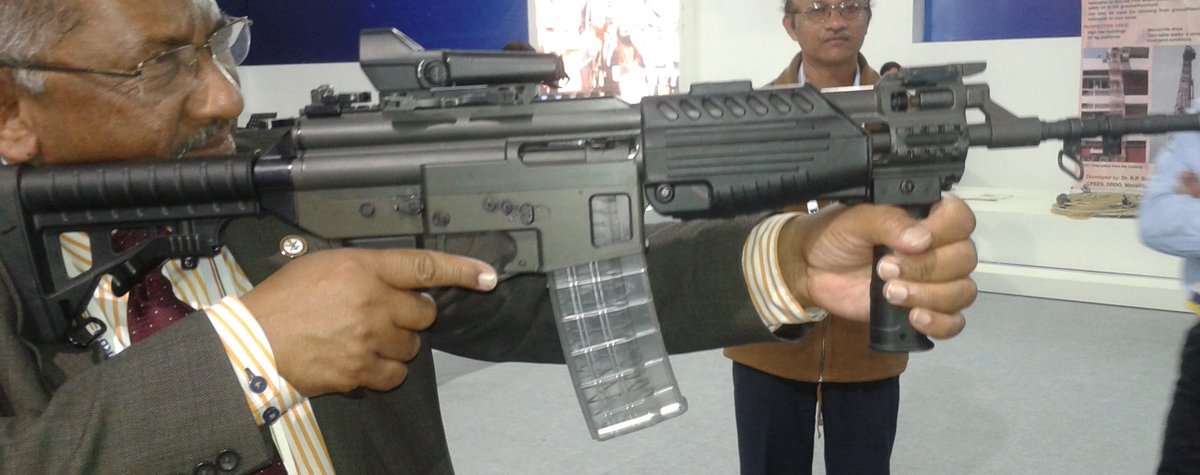 🔫 #DRDO's Upgrade: Multi-Caliber Weapon System to single caliber (6.8mm/7.62mm) for flexibility. Soldiers choose cartridge based on task. Post trials, it goes to Army for evaluation. #DRDOInnovation #SoldierEmpowerment 🌐🚀