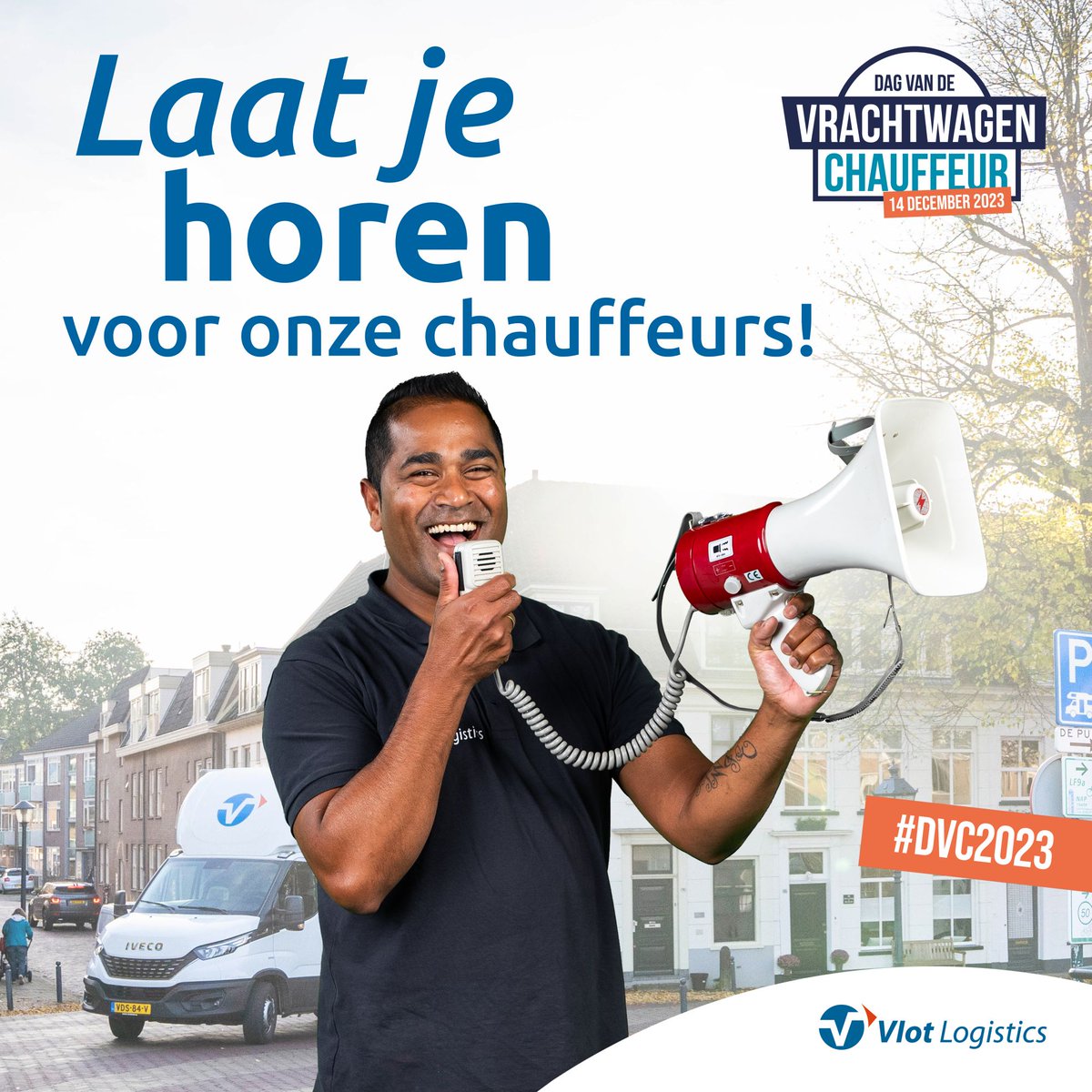 Vandaag is het de Dag van de Vrachtwagenchauffeur. We verwelkomen onze chauffeurs én bijrijders vanmiddag met luid getoeter, een warm broodje worst en heerlijke soep. We geven ze ook een verrassing mee voor het thuisfront die hun chauffeur vaak lange dagen moet missen. #DVC2023