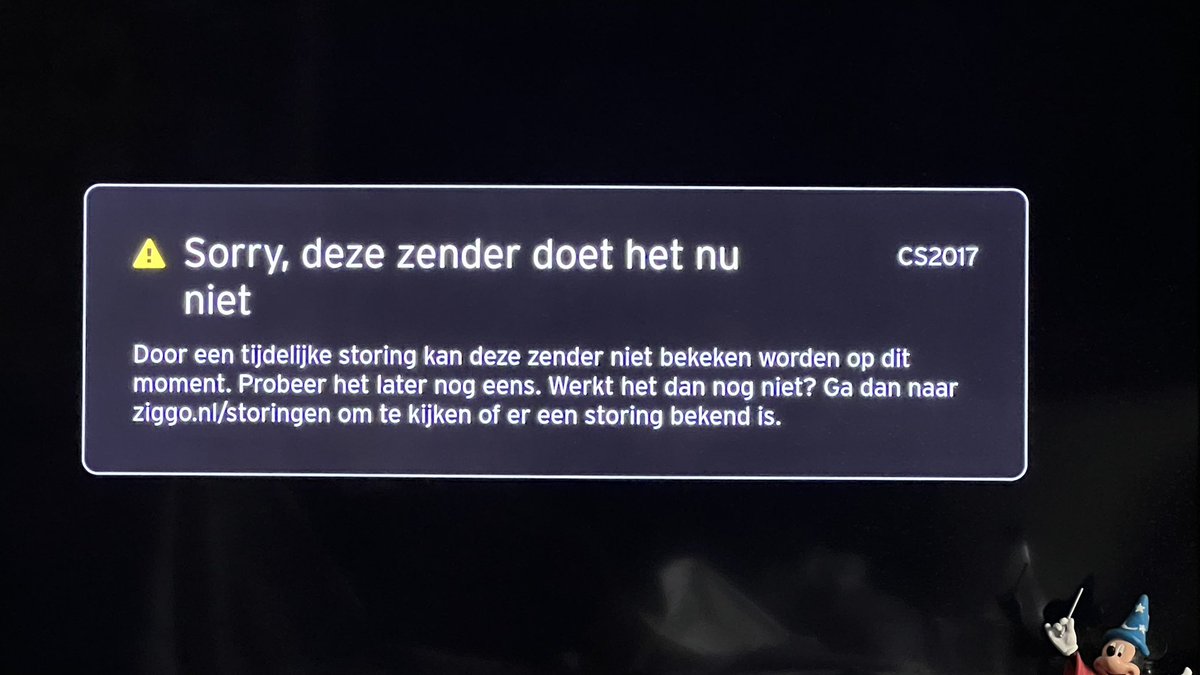lindabeets's tweet image. Zucht… alweer storing #ziggo