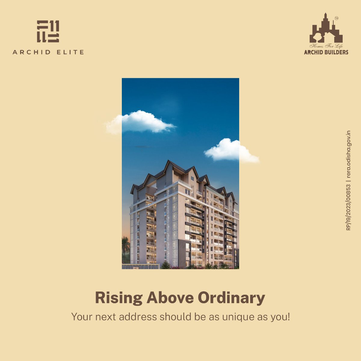 ArchidLtd's tweet photo. A property that's ready to change the plot of your life. Archid Elite is ready to hustle amidst the already buzzing suburb, Patia!
For details please call us at
7537000001 / 7381040001
Or visit us at https://t.co/DLLop18JDW
#archid #archidelite #luxury #homesforlife https://t.co/ab1IPEnV6H
