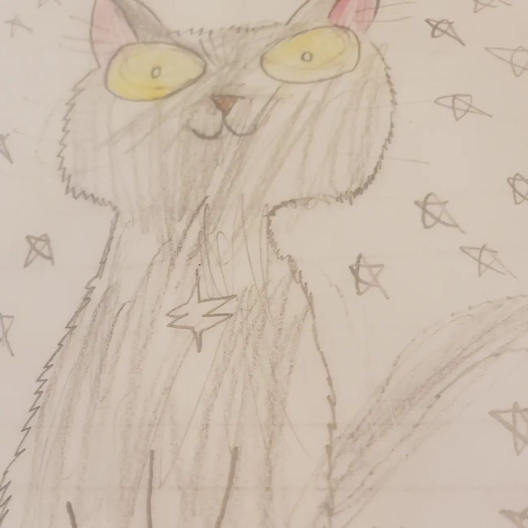 KidLitTV_NYC's tweet image. Tomorrow is #FanArtFriday! Author @Deborahopkinson shared these amazing drawings of TRIM the cat made by children at @OphirSTEAM who followed along with @shortdivision on @KidLitTV_NYC! 
⭐️Kids! Show us what YOU create using #ReadySetDraw! kidlit.tv/ready-set-draw… @PeachtreePub