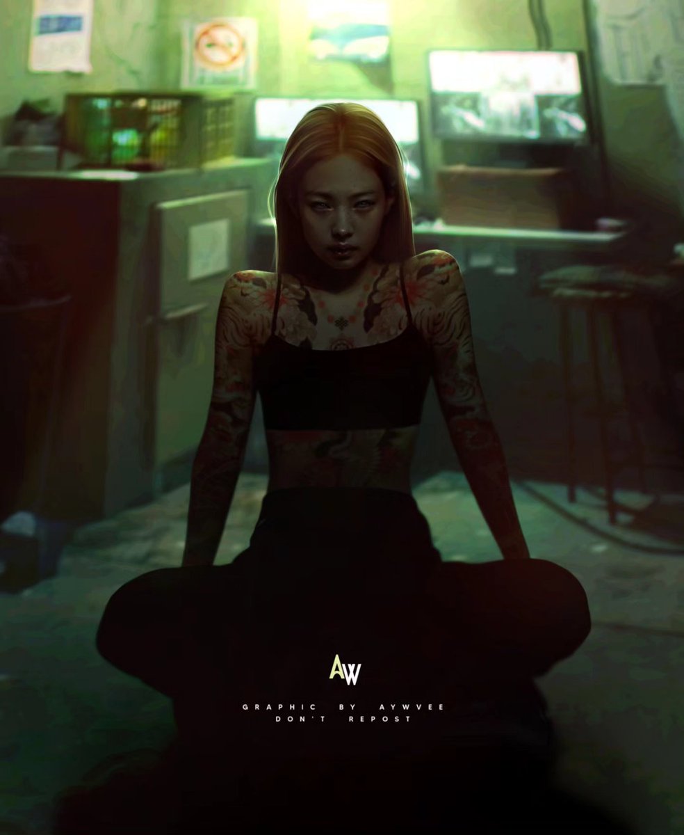 aywvee's tweet photo. #JENNIE como integrante dos yakuza pra vocês!!! https://t.co/XhdDLJ4LBe