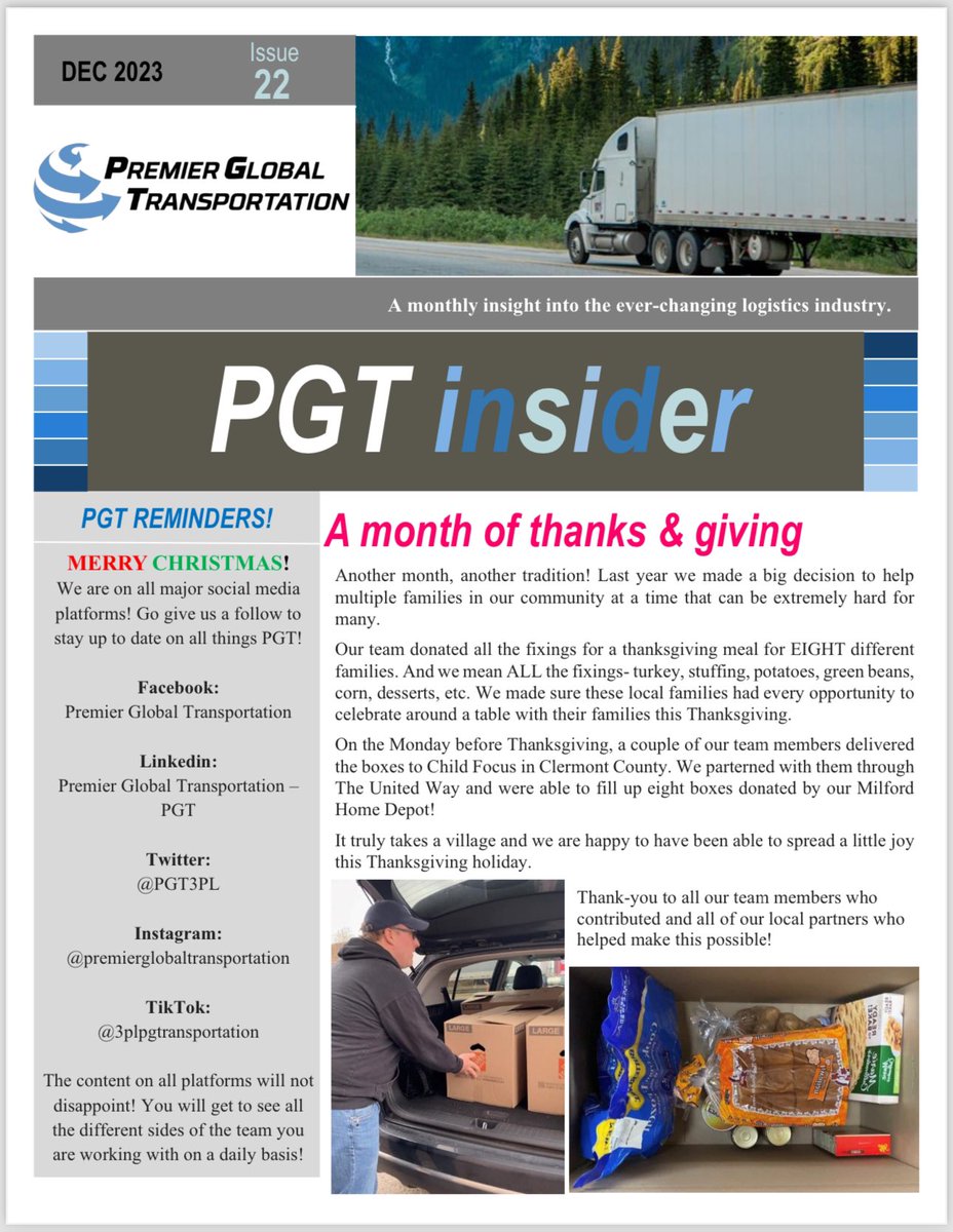 PGT3PL's tweet photo. Check out our latest newsletter for all things PGT! https://t.co/GcuwA6ql8K