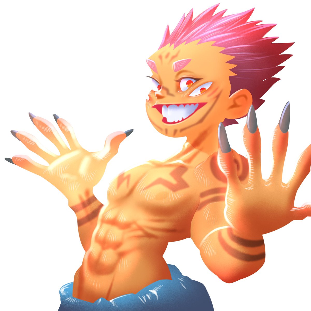 Kosuke_miyagi's tweet photo. 手描きの線画に軽めのデジタルカラーリングで描いとります。 https://t.co/SMBMDI1rxM