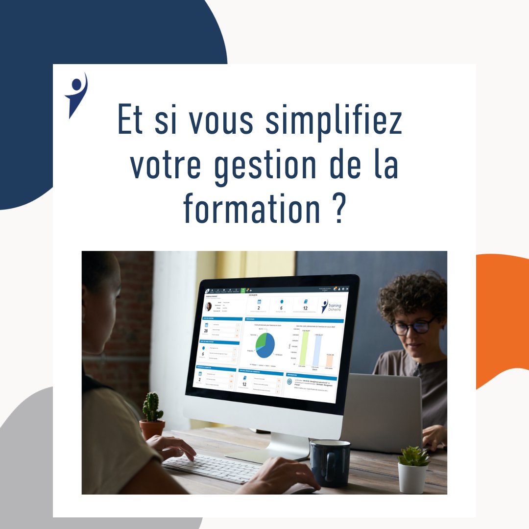 TrainingOrcFR's tweet photo. ⁉️ Êtes-vous satisfait(s) du temps passé à mener à bien vos activités : pilotage de budget ? Organisation de sessions ? Gestion de vos documents Formation ? 

👀 Découvrez comment Training Orchestra peut vous aider : https://t.co/KZ4iTYQpN3 https://t.co/Bh9OjJ0tNk