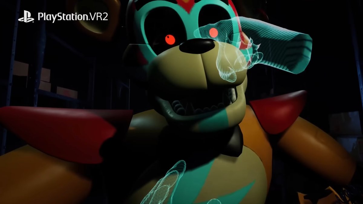 Ignited Freddy from The Joy of Creation easter egg in FNAF Security Breach  : r/fivenightsatfreddys