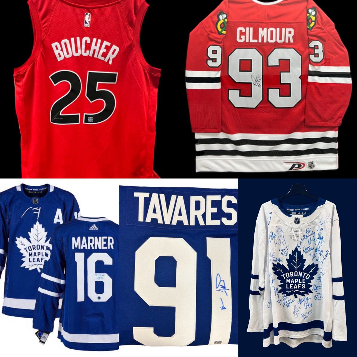 LETRToronto's tweet photo. We are just over a week away from ending bids on the many amazing items that are available. 

Here is a sample of autographed sports jerseys we have up for bidding amongst trips, gift cards and other items.

All funds raised will support @SOOntario.

 https://t.co/8DlFjEnqtv https://t.co/nFfgwdr4g8