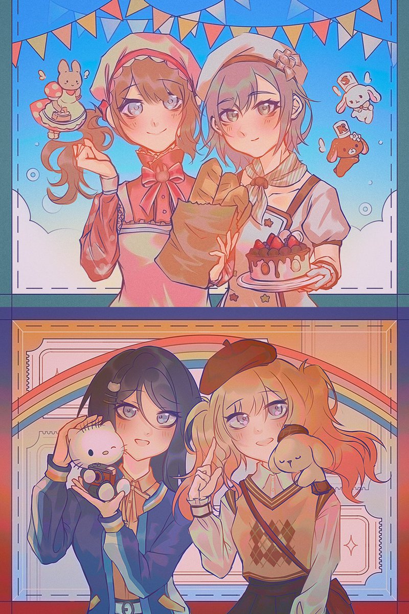 ileoneedyou's tweet photo. #prsk_fa 

OK I FINALLY completed the leo/need sanrio!! https://t.co/V7e6m7PdSs