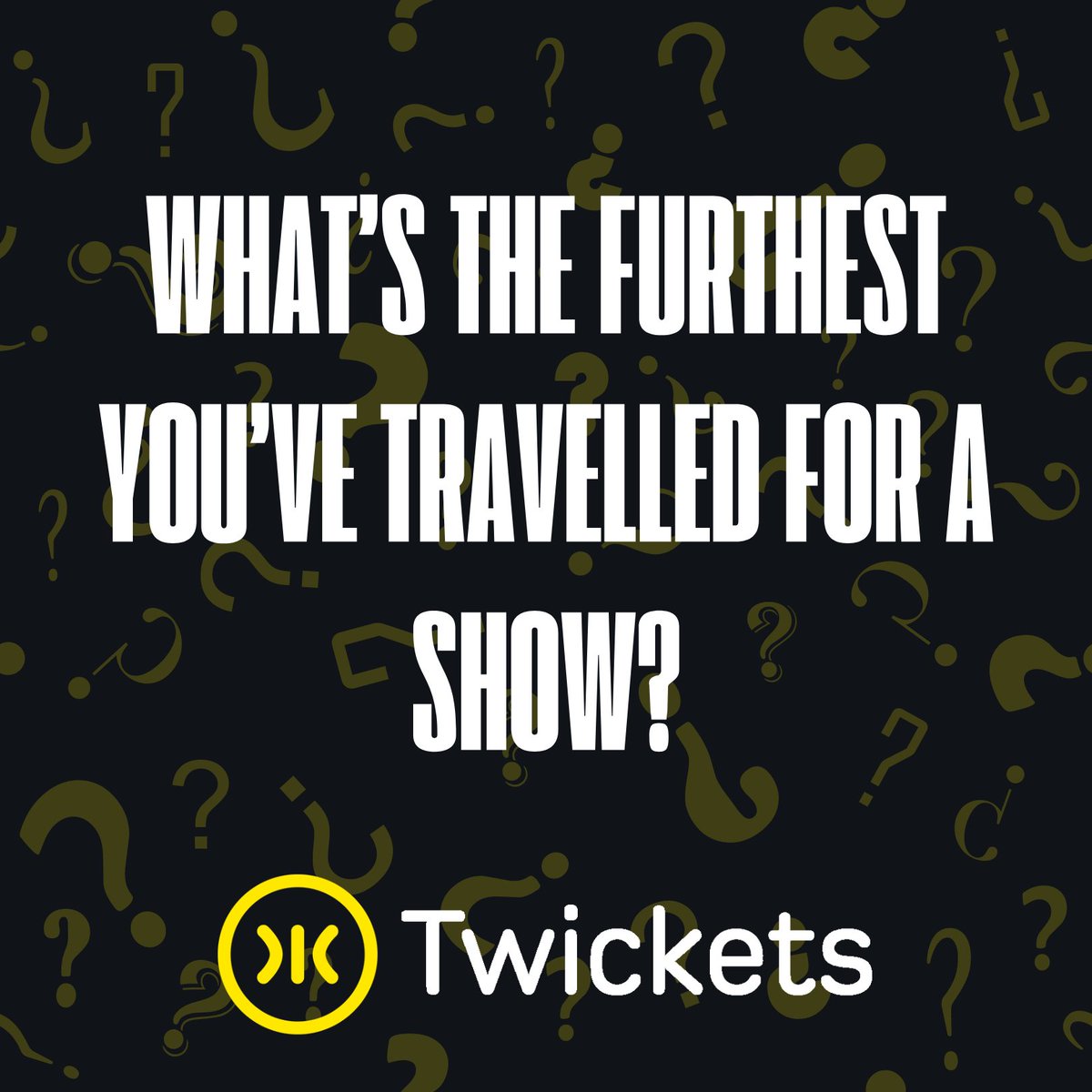 Twickets tweet media