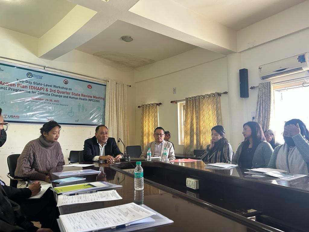 NISHTHA_CPHC's tweet photo. Momentum in action! We facilitated a State-level #workshop & 3rd Quarter Review meeting on the District health action plan for #Districtnodalofficers (#DNOs) under NPCCHH. The workshop unites #DNOs, #DistrictEpidemiologists, and Data Managers from 12 Districts in #Nagaland. https://t.co/MrkJJ1dmHG