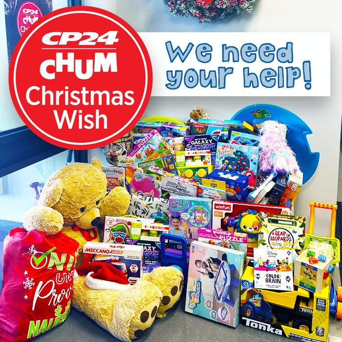 We're collecting donations at our Corporate Head Office in Vaughan. If you'd like to donate, please feel free to drop off an unwrapped toy between 9am-5pm. 
*Also make sure to tune in to our LIVE segment on CP24 Monday December 11 at 9:20am!
