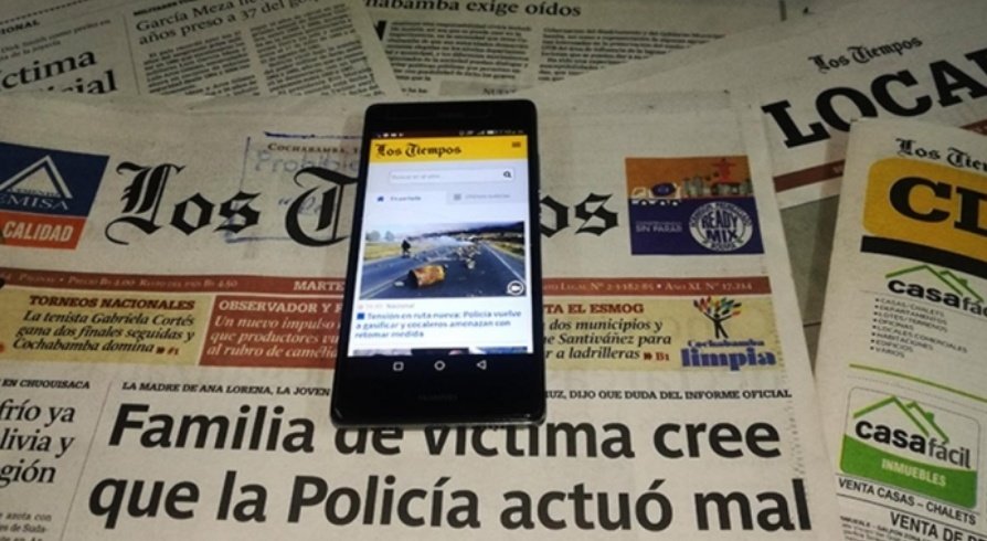 damacondori_'s tweet photo. #deÚltimo: 
Al anunciarse la venta del periódico #LosTiempos al Grupo Valdivia, dicho periódico empezó a circular con una separata gubernamental pagada, dando indicación de los nuevos propietarios con el oficialismo, desde un punto de vista comercial. 
Vía: @BrujulaNoticias https://t.co/ZvyA546YkQ