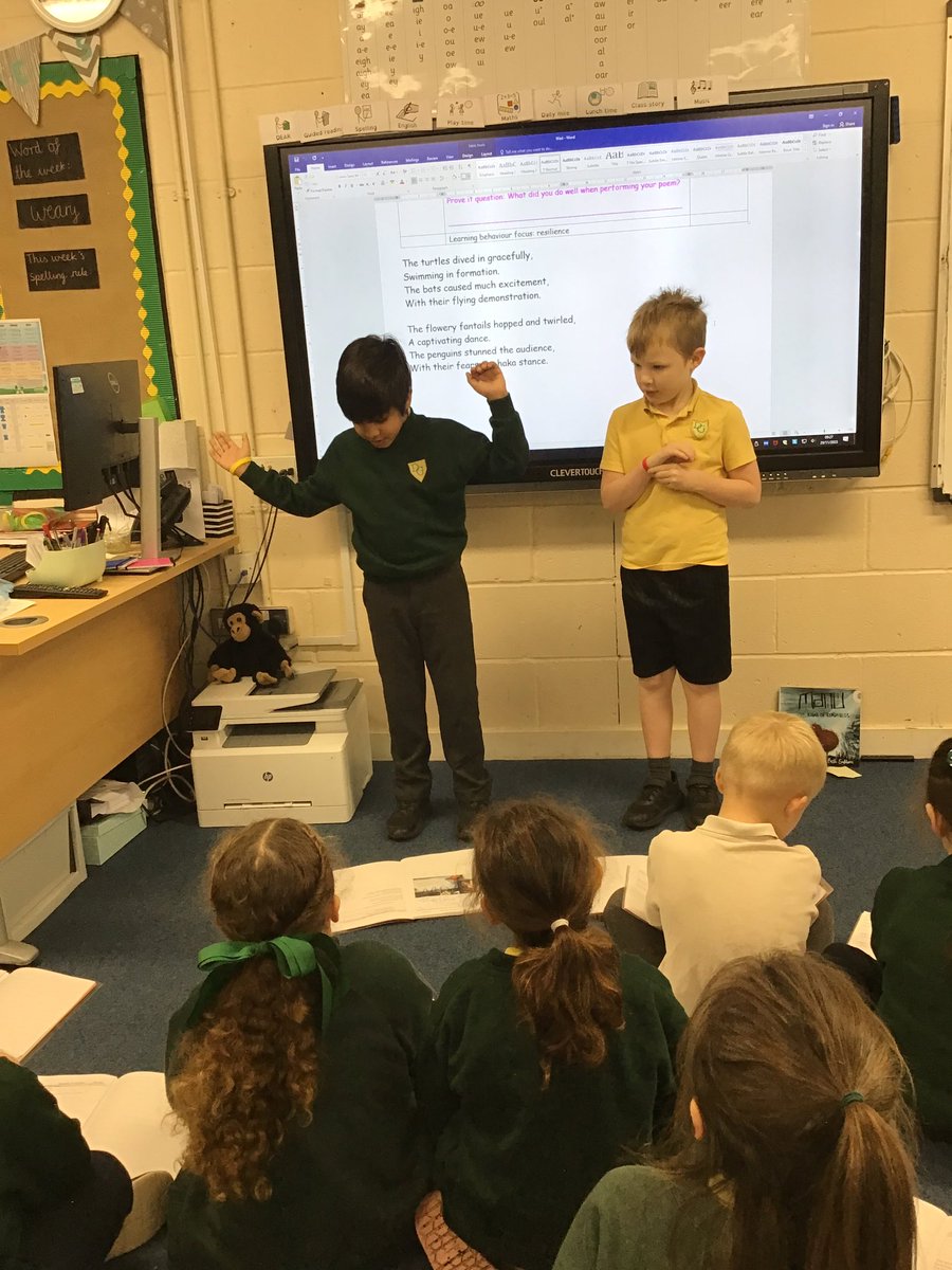 In guided reading, year 2 practiced performing part of our core text, ‘Manu the Kiwi of Kindness’