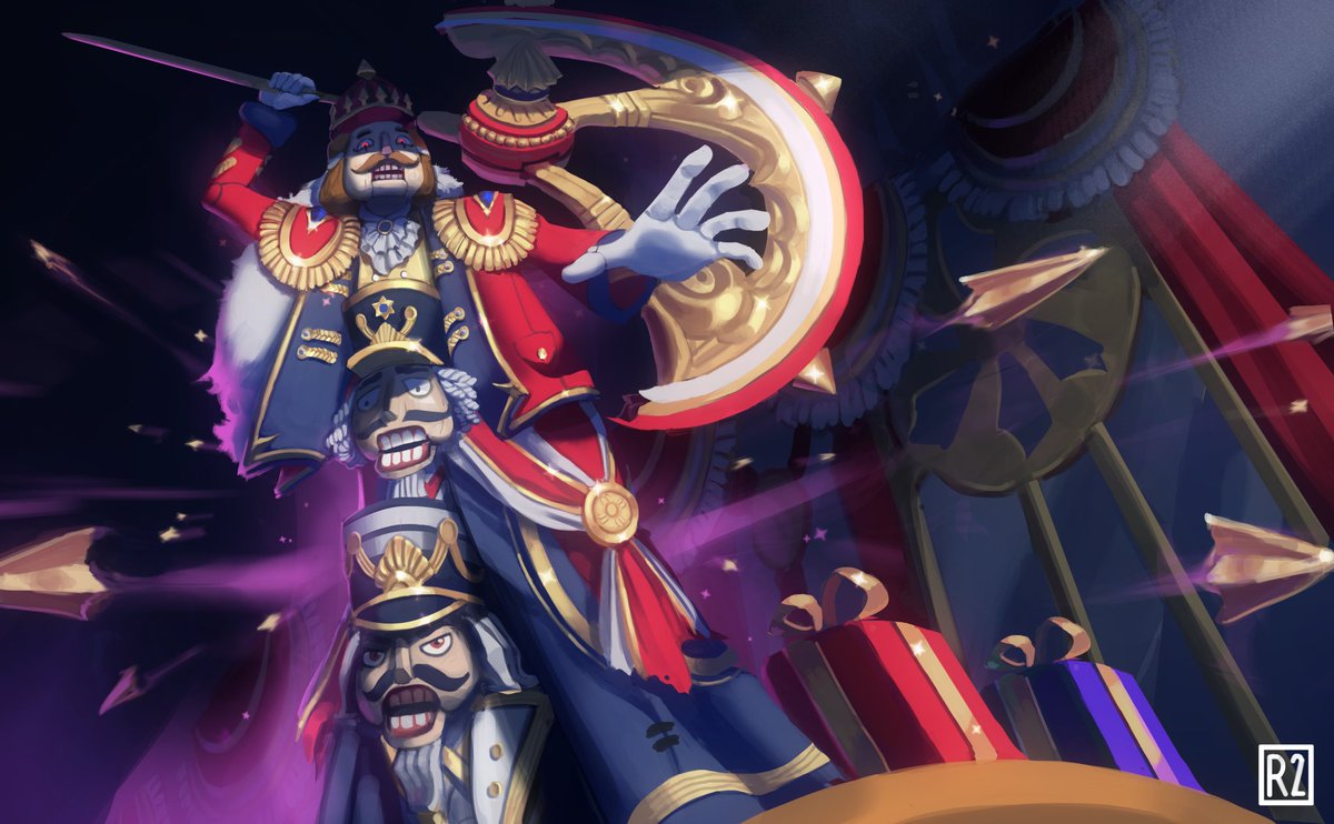 R2Maverick's tweet photo. "Everybody, get ready for the showstopper!⭐️"
Breaking Wheel, The Nutcracker - A Skin
#IDV #idvtwt #breakingwheel #IdentityV #identityVイラスト #IDVfanart https://t.co/QpDSBSqHeP