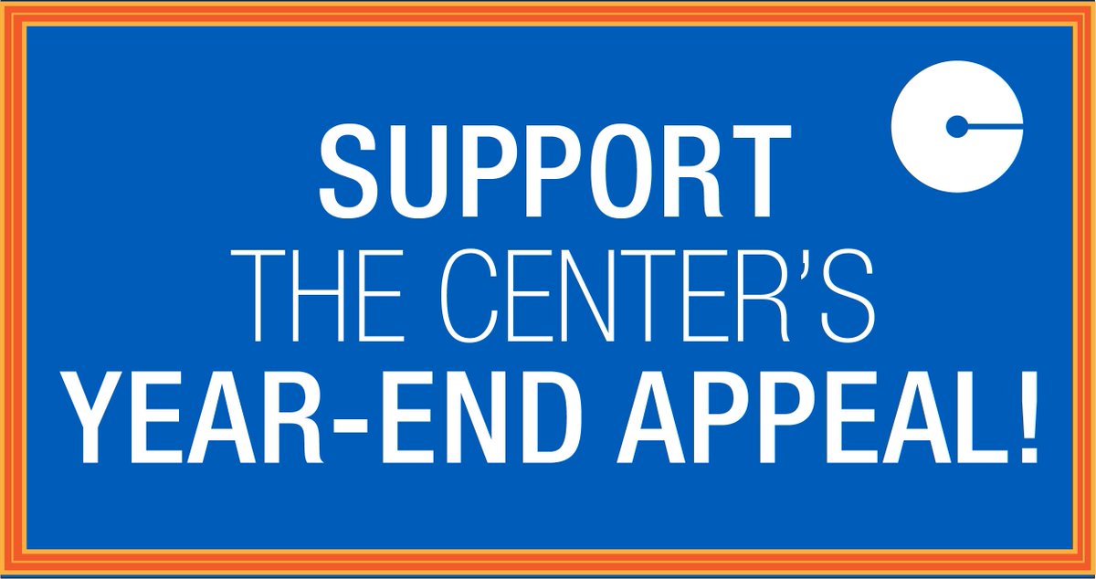 You have an opportunity to contribute to The Center's success and help it thrive as a source of exceptional community art programs. Please support The Center's year-end appeal. Thank you! ow.ly/jzy550QbBze