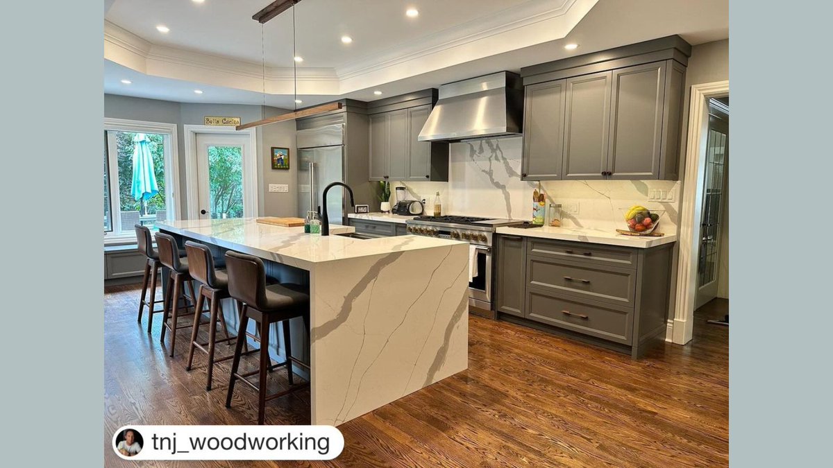 stonexgranite's tweet photo. #Repost @tnj_woodworking with @get.repost
・・・
Another one complete! Love the openness of this space. #stonexgraniteandquartz #gemonogramappliances #leevalleytools #rubiomonocoatcanada #benchseating @wurthmcfaddens @leevalleytools https://t.co/tLZTFqYeSw