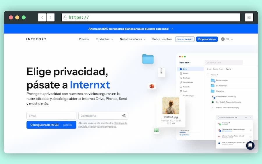 softapps's tweet photo. Internxt es una solución en línea para #almacenar y compartir #archivos cifrados que nos ofrece hasta 10 GB de forma gratuita y realmente segura. 📁☁️

👉 https://t.co/3AMvxYwVhU https://t.co/2UFKB9Yg6X