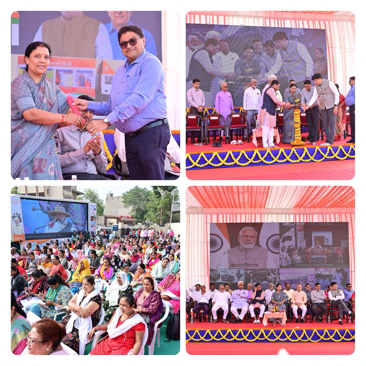 AmdavadAMC's tweet photo. અમદાવાદ મ્યુનિસિપલ કોર્પોરેશન દ્વારા યોજાયેલી "વિકસિત ભારત સંકલ્પ યાત્રા"નો
રથ અમદાવાદ શહેરના વાડજ તથા અન્ય વિસ્તાર ખાતે પહોંચ્યો હતો

#amc #amcforpeople #vikasitbharat #sankalpyatra #municipalcorporation https://t.co/gtlvPf06CZ