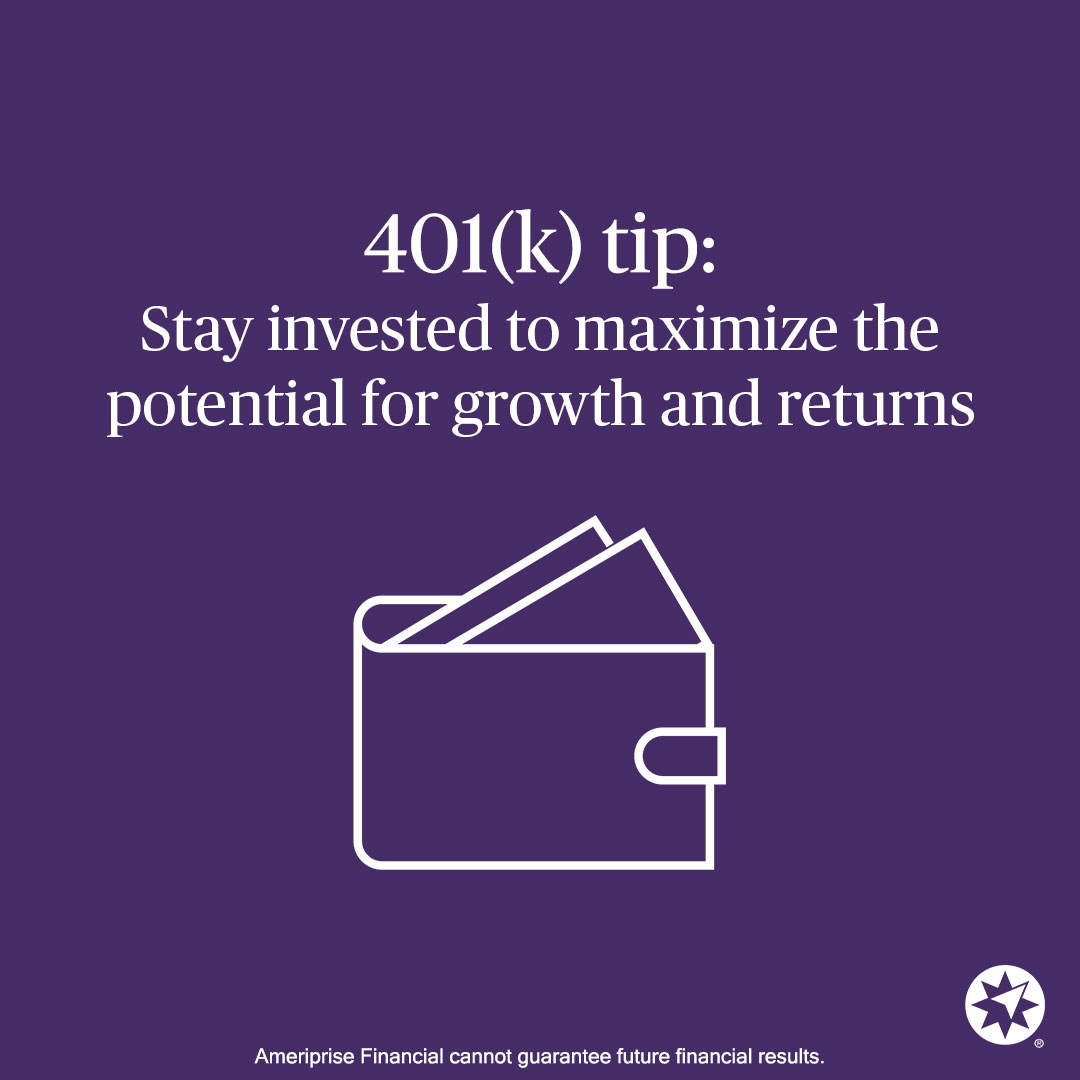 If possible, avoid taking early withdrawals or loans from your 401(k). Taking money out of your account can offset the account’s tax advantaged benefits.  bit.ly/3RK0Z8Y