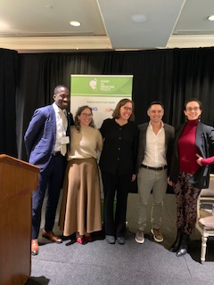 fractweets's tweet photo. FRAC's Geri Henchy attended the Medicine Policy Summit in Washington, DC. FRAC Board Member,  @DrKofiEssel gave a great presentation on food as medicine — and an insightful inclusion of the importance of the federal food programs especially #WIC! #FRACOnTheMove https://t.co/t7uiudlGz5