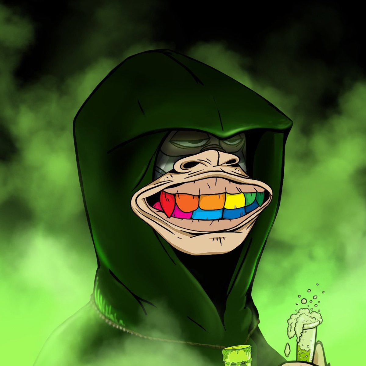 BalouBAYC's tweet photo. Ready to welcome an insane ape to the swamp when @GordonGoner drinks his M2 serum!🧪 https://t.co/gIk8md7lTT
