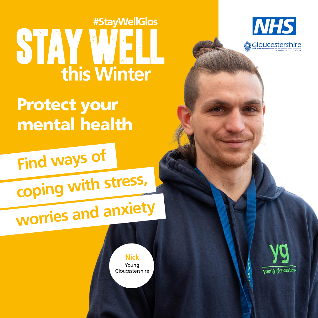 NHSGlos's tweet image. FIND SUPPORT | It’s important we prioritise our mental health over the winter months. Seeking help is often the first step towards getting and staying well, but we know it can be hard to know how to start or where to turn. onegloucestershire.net/hwp/campaigns-… You are not alone.
#StayWellGlos