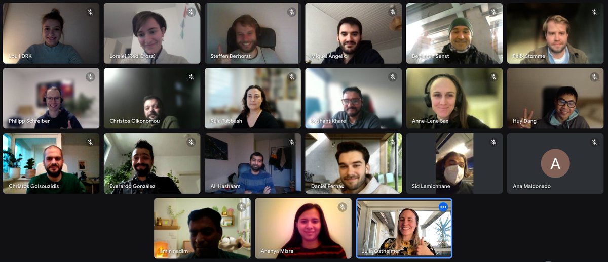 DSSG Berlin e.V. (@dssgber) on Twitter photo We've kicked-off one of our BIGGEST volunteer projects with the Data Science Hub of the German Red Cross to apply #NLP techniques & use #LLMs for social services. More than 20 volunteers signed up!!! Great to see how our community thrives!#community #volunteer #volunteering #data We've kicked-off one of our BIGGEST volunteer projects with the Data Science Hub of the German Red Cross to apply #NLP techniques & use #LLMs for social services. More than 20 volunteers signed up!!! Great to see how our community thrives!#community #volunteer #volunteering #data