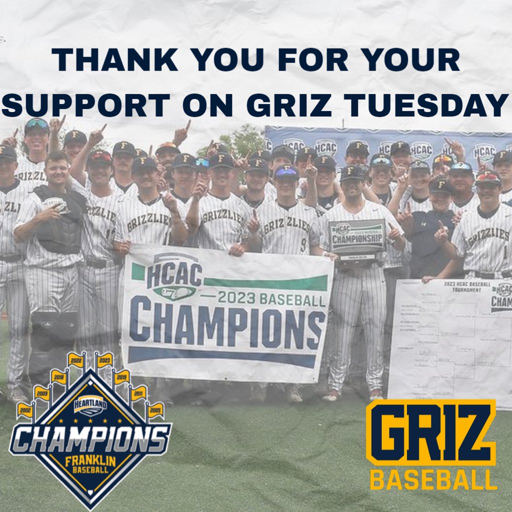 Coach Marshall (@fcgrizbaseball) on Twitter photo Great day to be a Grizzly! Thanks so much for all of your support on #GRIZTuesday! <a href="/FCGrizAthletics/">Franklin Grizzlies</a> <a href="/FranklinCollege/">Franklin College</a> Great day to be a Grizzly! Thanks so much for all of your support on #GRIZTuesday! <a href="/FCGrizAthletics/">Franklin Grizzlies</a> <a href="/FranklinCollege/">Franklin College</a>