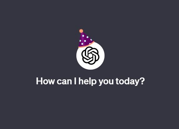 Happy 1st Birthday, ChatGPT! 🥳🎂
🚀 One year of transformative conversations and limitless possibilities. Cheers to the team at OpenAI and all the users shaping the future of AI communication! <a href="/OpenAI/">OpenAI</a> <a href="/sama/">Sam Altman</a>
#ChatGPT  #Anniversary