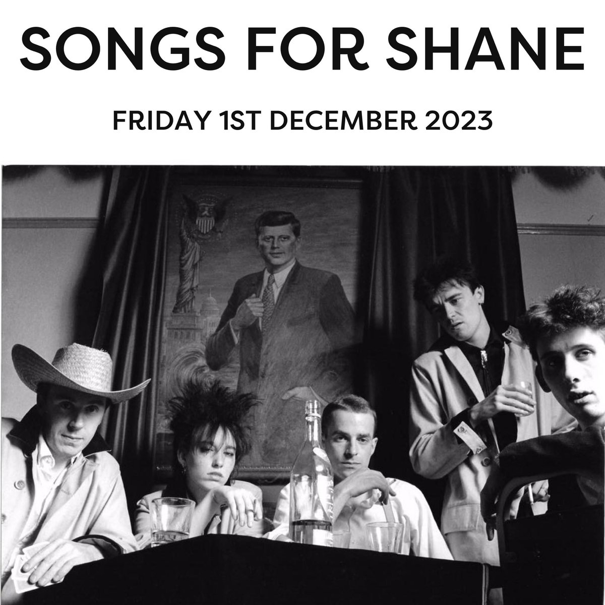 LDNIrishCentre's tweet photo. A London Irish icon has left us. 

Our thoughts are with Shane MacGowan's loved ones, with fond memories of special moments at the LIC.
 
Join us tomorrow at 7:30pm to honour Shane's music.
 
This is a free ticketed event - sign up below.

https://t.co/XkWGBVyT2s https://t.co/alwtPeXX24