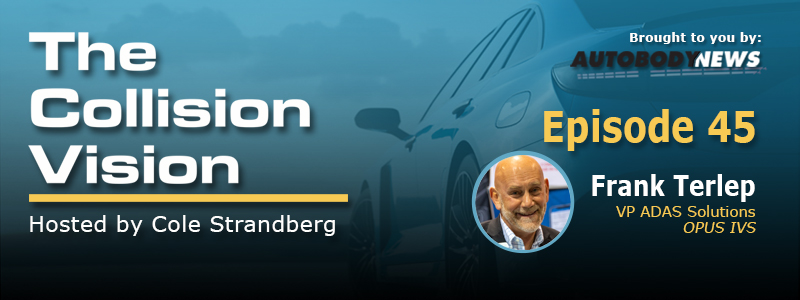 Frank Terlep, our VP of ADAS Solutions, was a guest on Episode 45 of The Collision Vision. Frank and host Cole Strandberg talk about CIC and some highlights there, as well as some from SEMA 2023. Listen: bit.ly/3uBw0T8
#collison #podcast #autobodynews