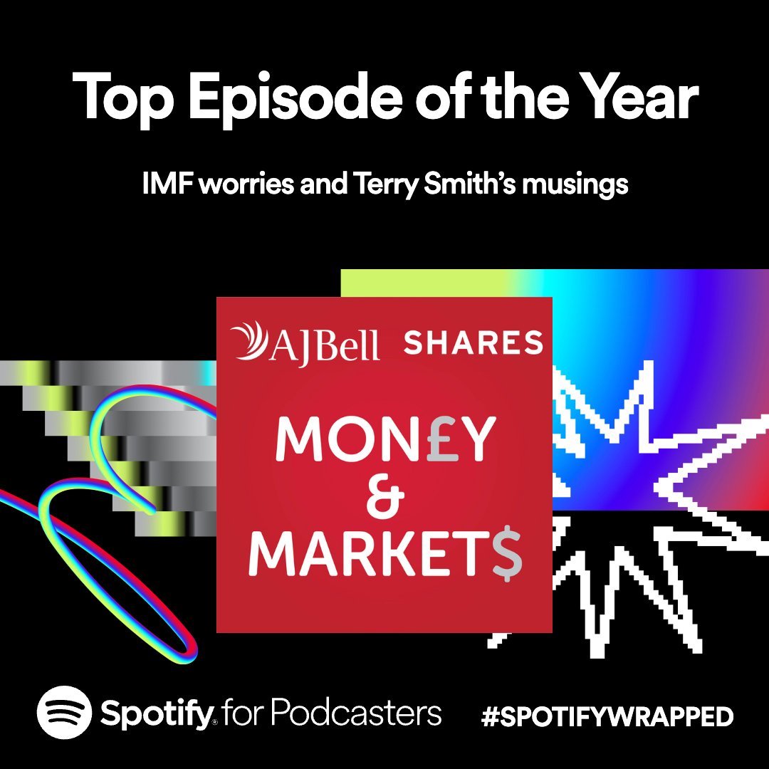 It's been a boom year for the Money & Markets pod! Whether you're a long-time listener or one of our (many) newer ones, thanks for lending us your ears in 2023 #SpotifyWrapped