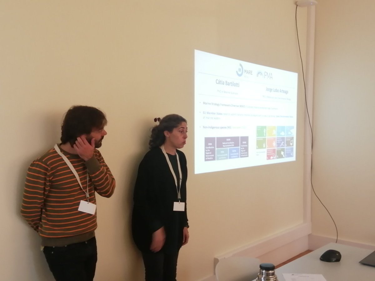 FishInvasionLab's tweet photo. What an amazing @MARE_centre annual meeting! More than 200 aquatic  researchers together networking and team building! We organized an invasive aquatic species workshop with colleagues from different Regional Units, @MARE_Madeira #uevora #ipleiria #ucoimbra. See you soon! https://t.co/SuZhtDjogU