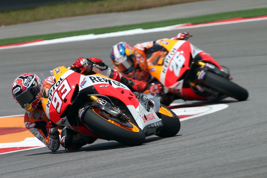 HRC_MotoGP's tweet photo. Win 01 🏆

Where it all began. Austin, 2013. Just @marcmarquez93's second @MotoGP race. The youngest premier class winner at 20 years and 60 days old.

Thanks for the years of excitement and success, Marc. 

#LookingBackOnMM93 🐜 https://t.co/W8cBSdCzjA