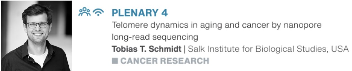 Sissel Juul (@sisseljuul) on Twitter photo Also, be sure to catch Tobias from the <a href="/KarlsederLab/">The Karlseder Lab</a>'s presentation on Telo-seq at the nanopore community meeting in Houston next week nanoporetech.com/about/events/c… Also, be sure to catch Tobias from the <a href="/KarlsederLab/">The Karlseder Lab</a>'s presentation on Telo-seq at the nanopore community meeting in Houston next week nanoporetech.com/about/events/c…