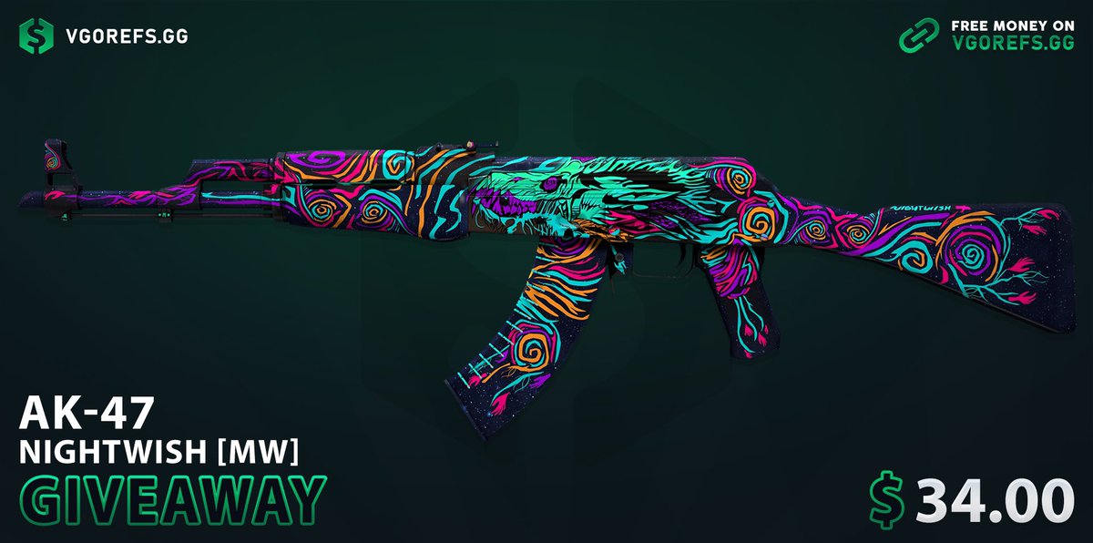 _kennyP's tweet photo. 🎁AK-47 | Nightwish ($34.00) Giveaway!🎁

🔁Retweet &amp; Like
❤️Follow me, @CasinoCurd &amp; @VGORefsgg 
🚻Tag your friends

Picking winner in 72 hours!🕐 https://t.co/RjvrlZJRqJ