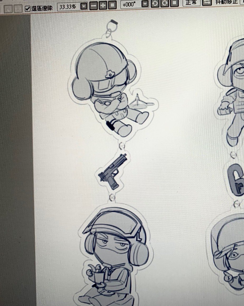 Miantuan_P's tweet photo. Doodles and sketch of GSG9.

#RainbowSixSiege #r6s 
#R6Community #siege
#Bandit #Jäger #IQ #Blitz
#JägerIQ https://t.co/zXycQyIAaV