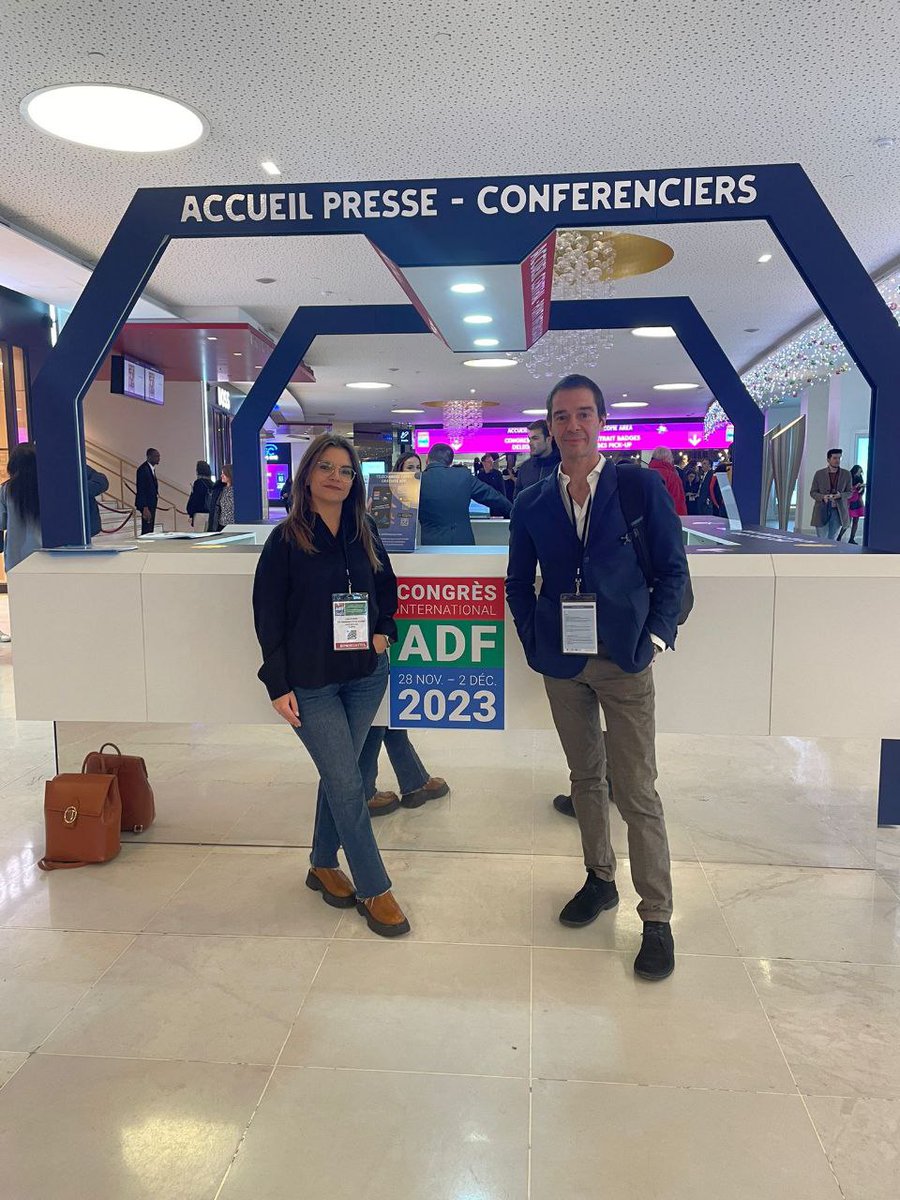 Key-Stone in diretta da Parigi con Marco Pacini, CEO, e Lara Como, Marketing Analyst, al Congresso ADF - French Dental Association Meeting.

#KeyStoneNetwork #KeyStoneResearch #ADFParis #CongrèsADF2023