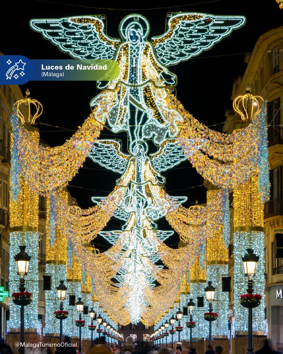 😉🎄✨  ¿Te hace un paseo por la Calle Larios para ver las luces de navidad?

#ViveAndalucía #AndalusianCrush