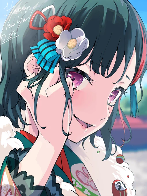 あけましておめでとうございます!  今年は変わったチャレンジを多くする年になりそうです。 バンドリの皆も変わらず描き続けるので、皆さんに見て楽しんで頂ければ幸いです。  今年もよろしくお願いします!
