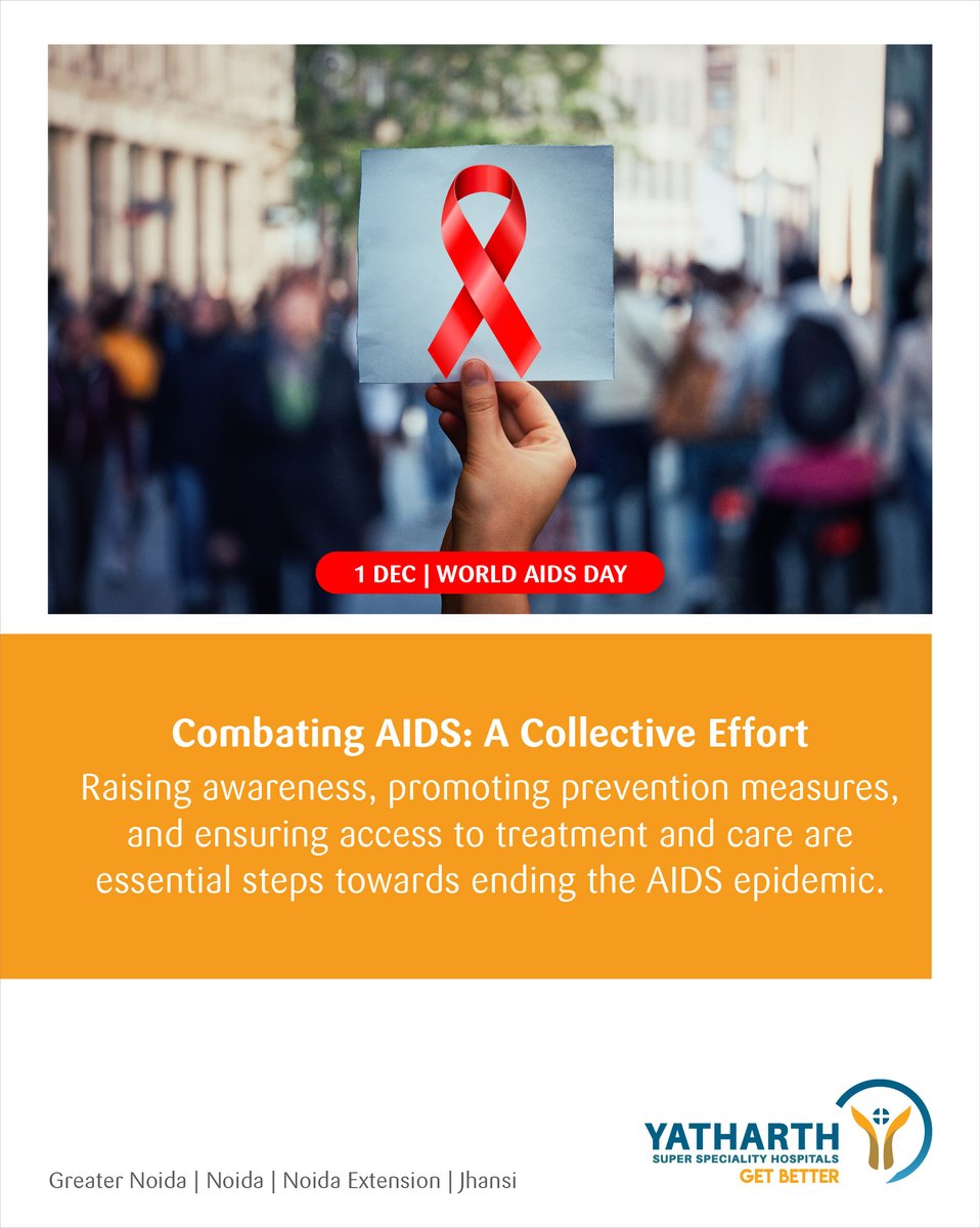 Yatharth_Health's tweet photo. On the occasion of AIDS awareness month, here are some facts about HIV/AIDS
.
.
#Yatharthhospital #WorldAIDSDay #KnowYourStatus #HIVPrevention #AIDSawarenes #GetTested #topicalspot #creativespot #creativespace https://t.co/FVbC4aG5JH